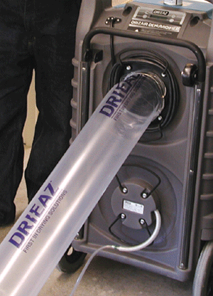 Layflat Ducting dehumidifier