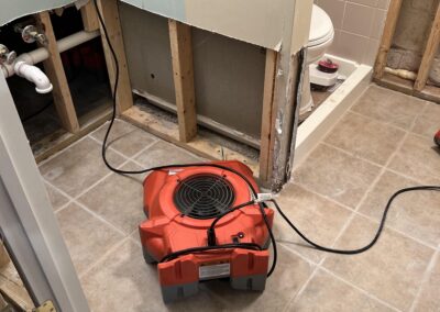 Basement Bathroom Water Damage