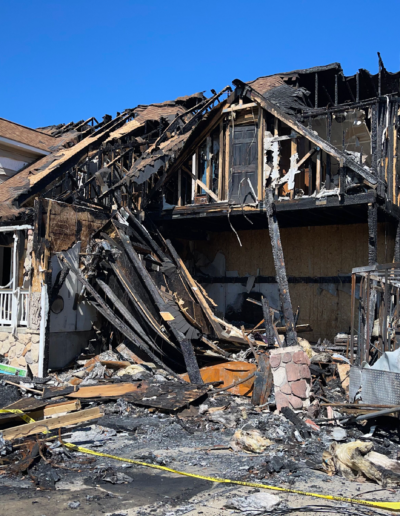 fire damage restoration