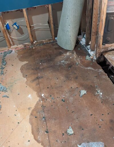 water damage restoration company