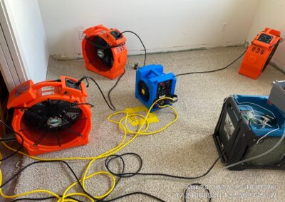 water damage restoration drying