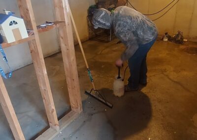 worker cleaning from water damage Ionia county