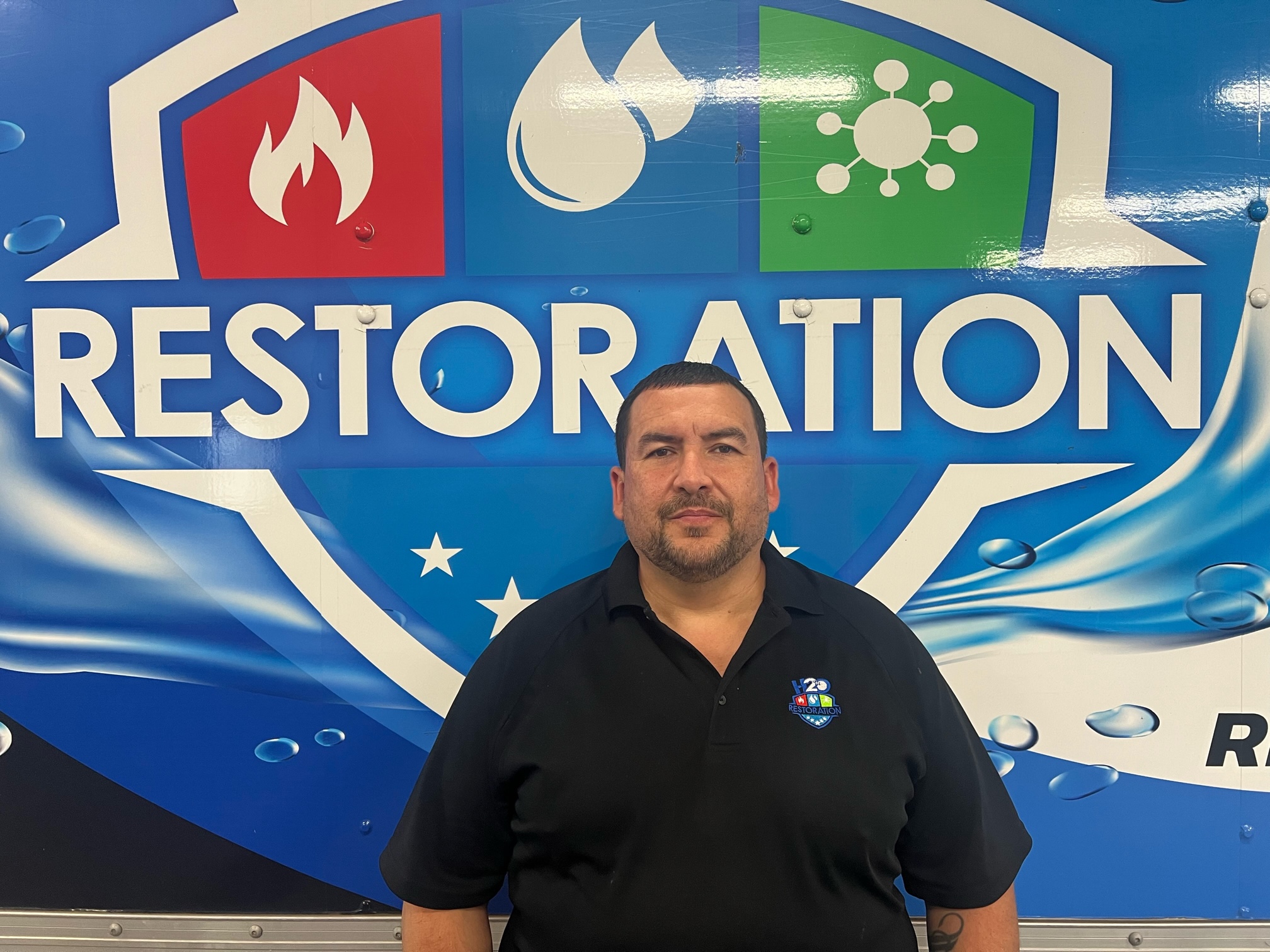 H2O Restoration Employee Ramiro Martinez