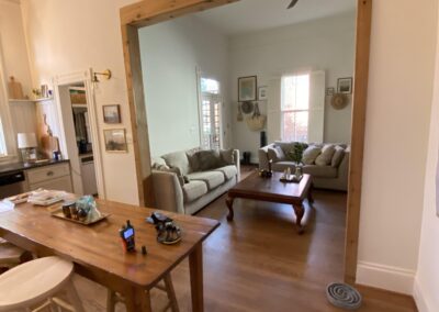 dinning room entry way before