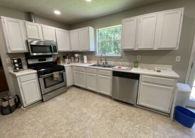 kitchen before restoration